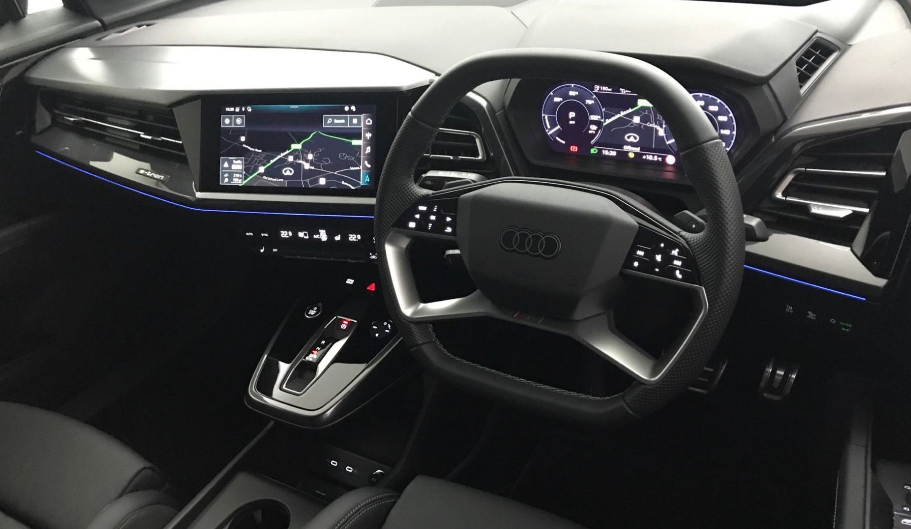 Q4 E tron interior