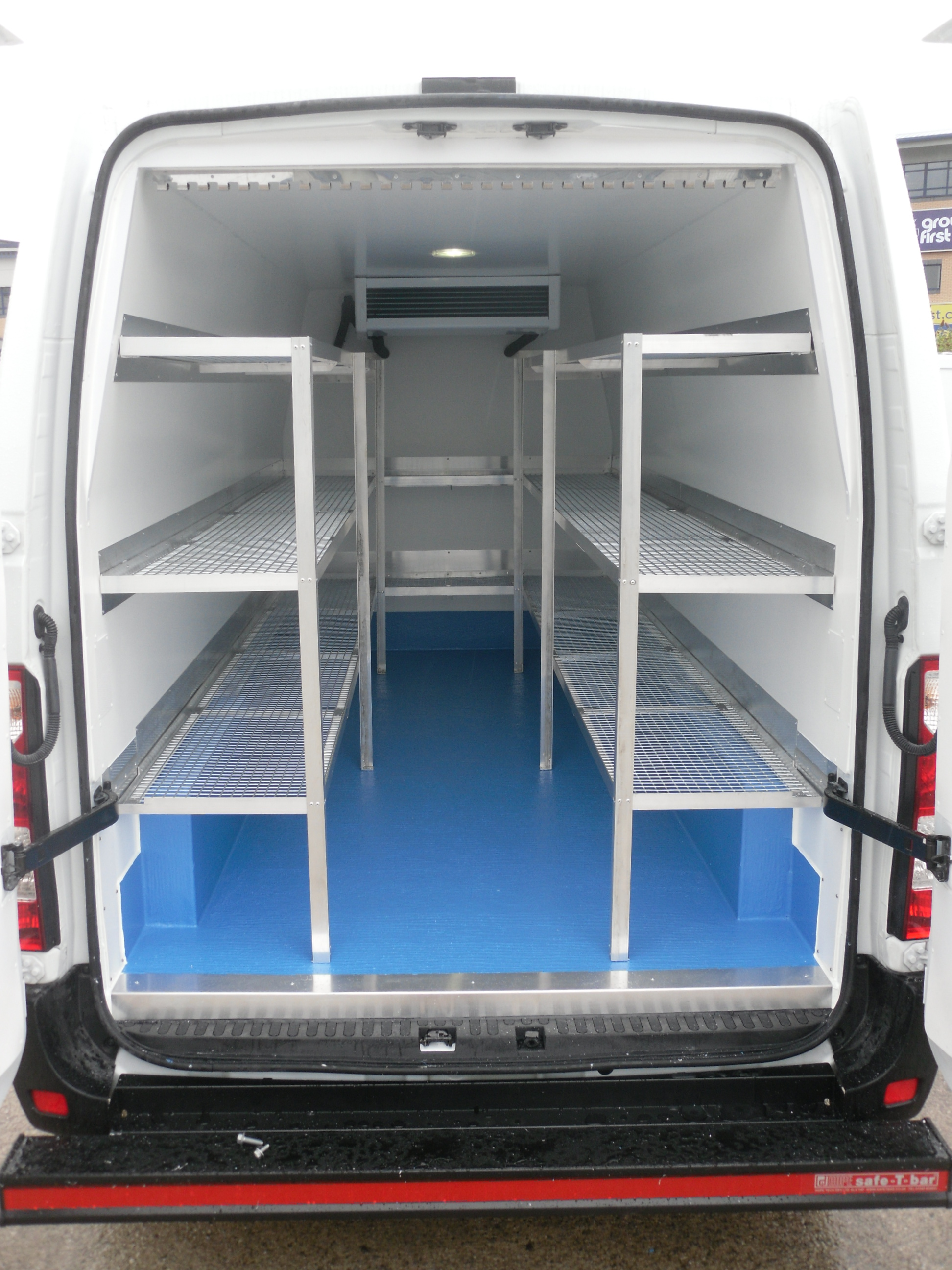 shelving-in-a-fridge-van